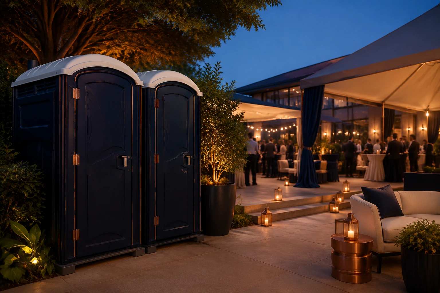 Portable restroom rental planning for Stanley, NC